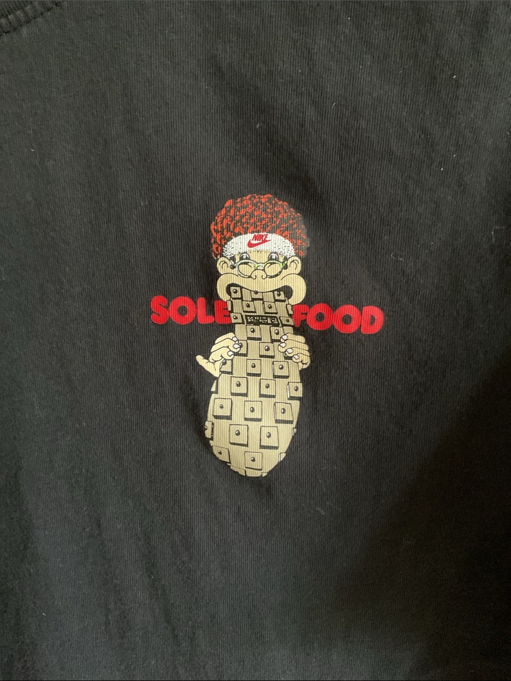 Nike Sole Food Food Truck Black T-Shirt Size M